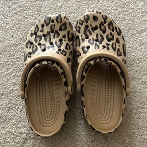 Cheetah Crocs